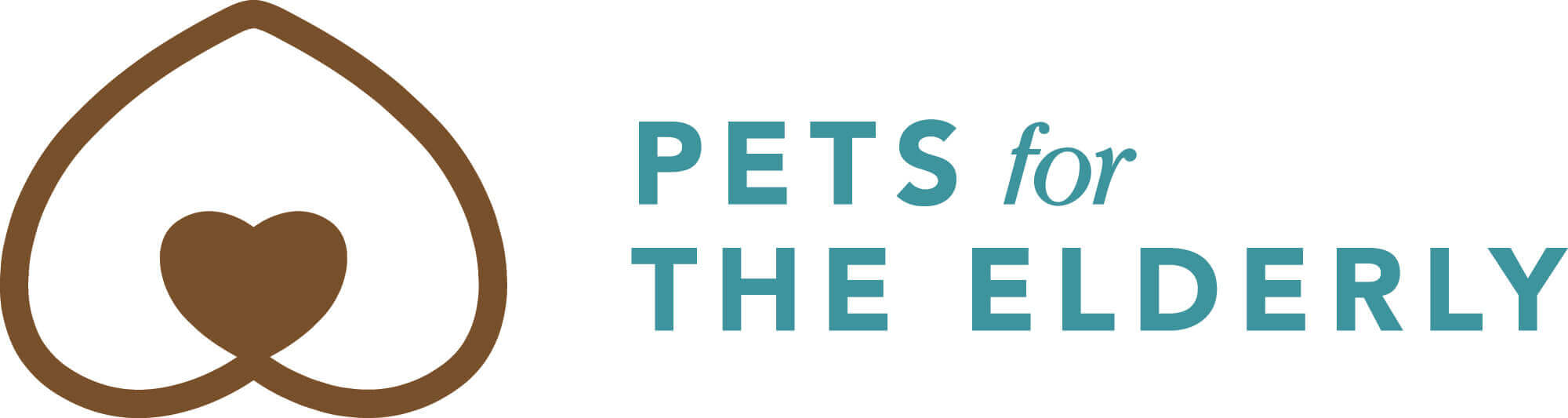 pets for the elderly logo